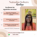 Natasha Sobers Psicóloga
